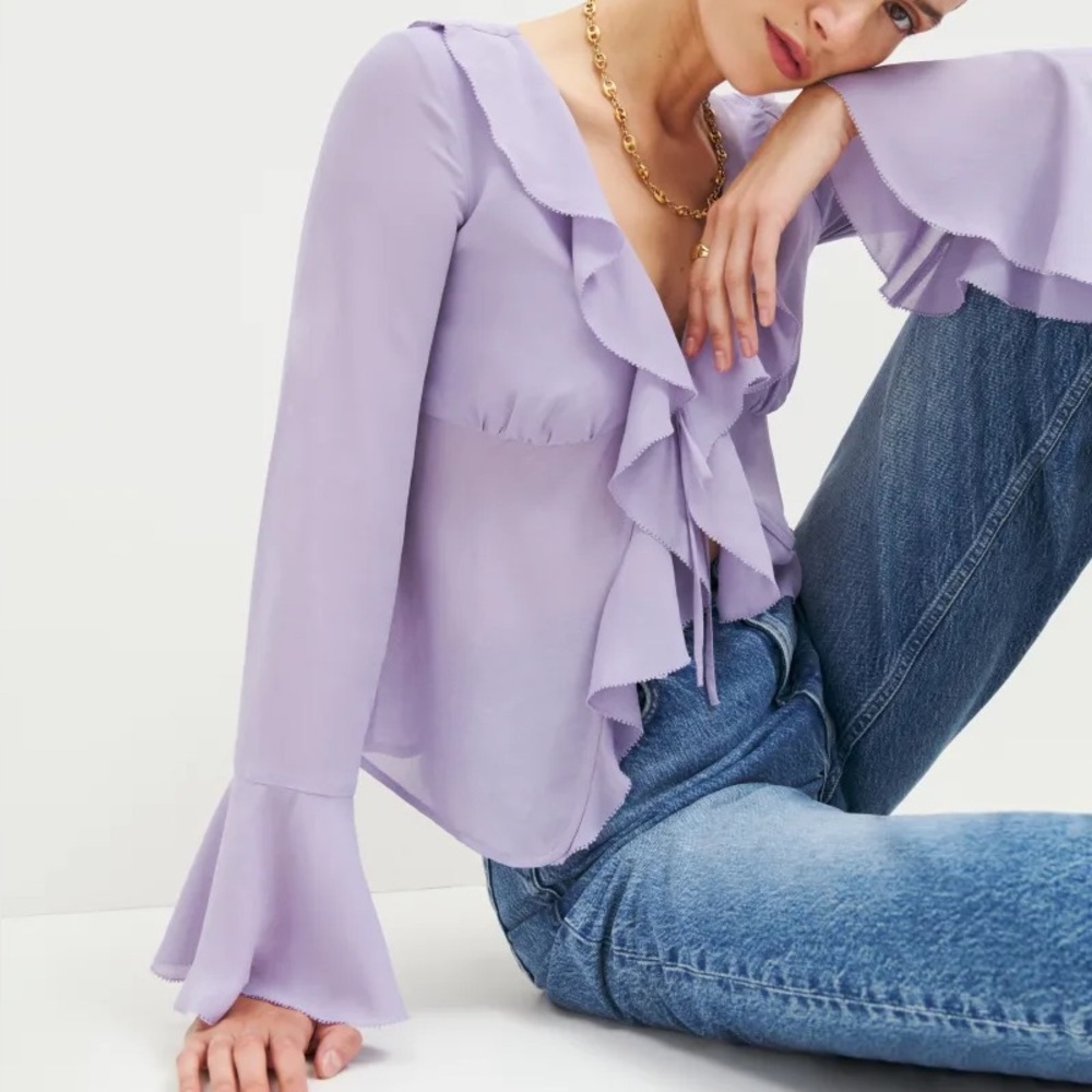 Reformation Lissy Blouse